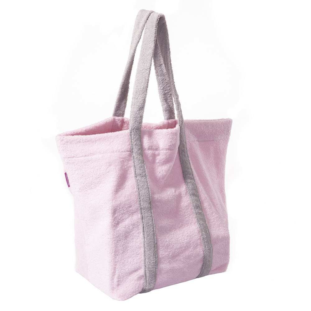 Frottee Beach Bag von farbenfreunde, ice rose