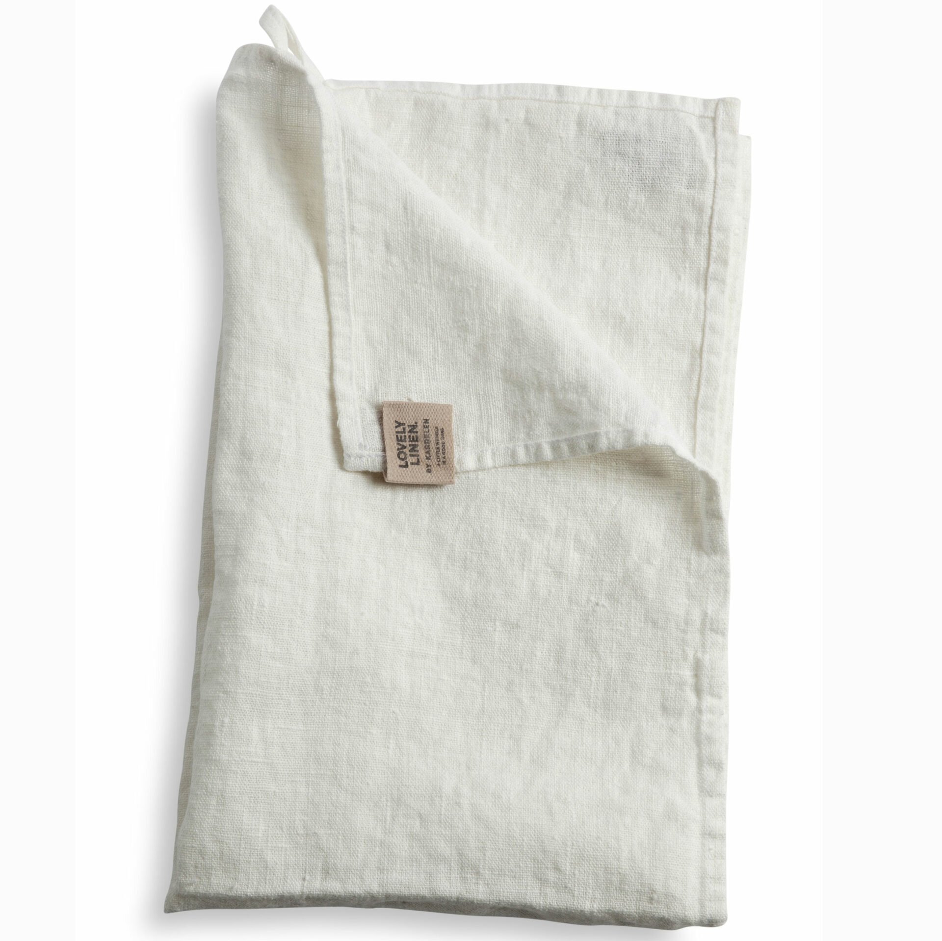 Geschirrtuch aus reinem Leinen von Lovely Linen, off-white