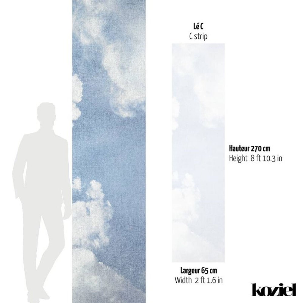 Panoramatapete "Wolken-Himmel" von Koziel aus Frankreich ( Preis pro Bahn) 5