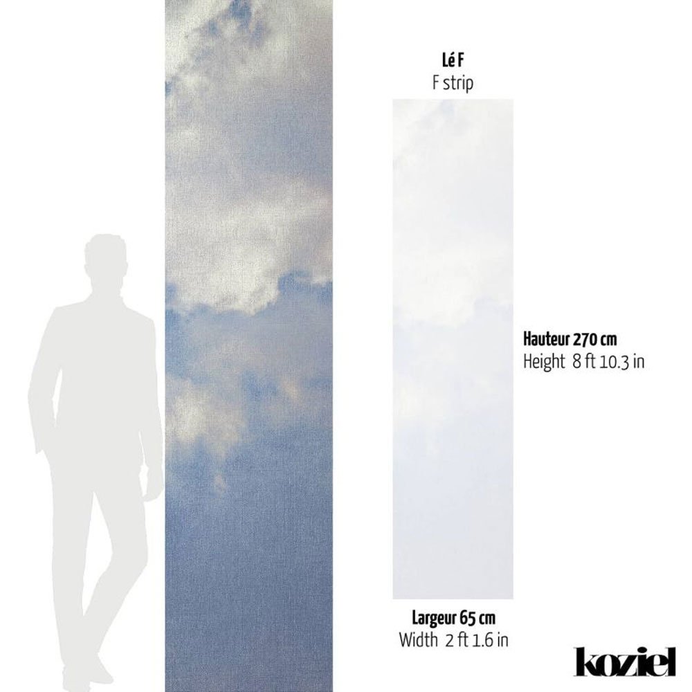 Panoramatapete "Wolken-Himmel" von Koziel aus Frankreich ( Preis pro Bahn) 8