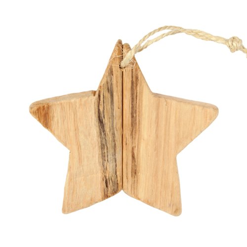 Holzstern Antiklook