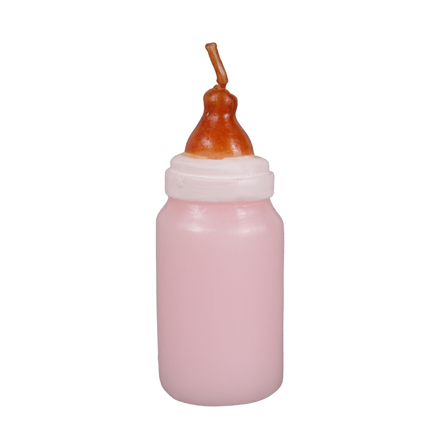 Kerze, Babyflasche, rosé