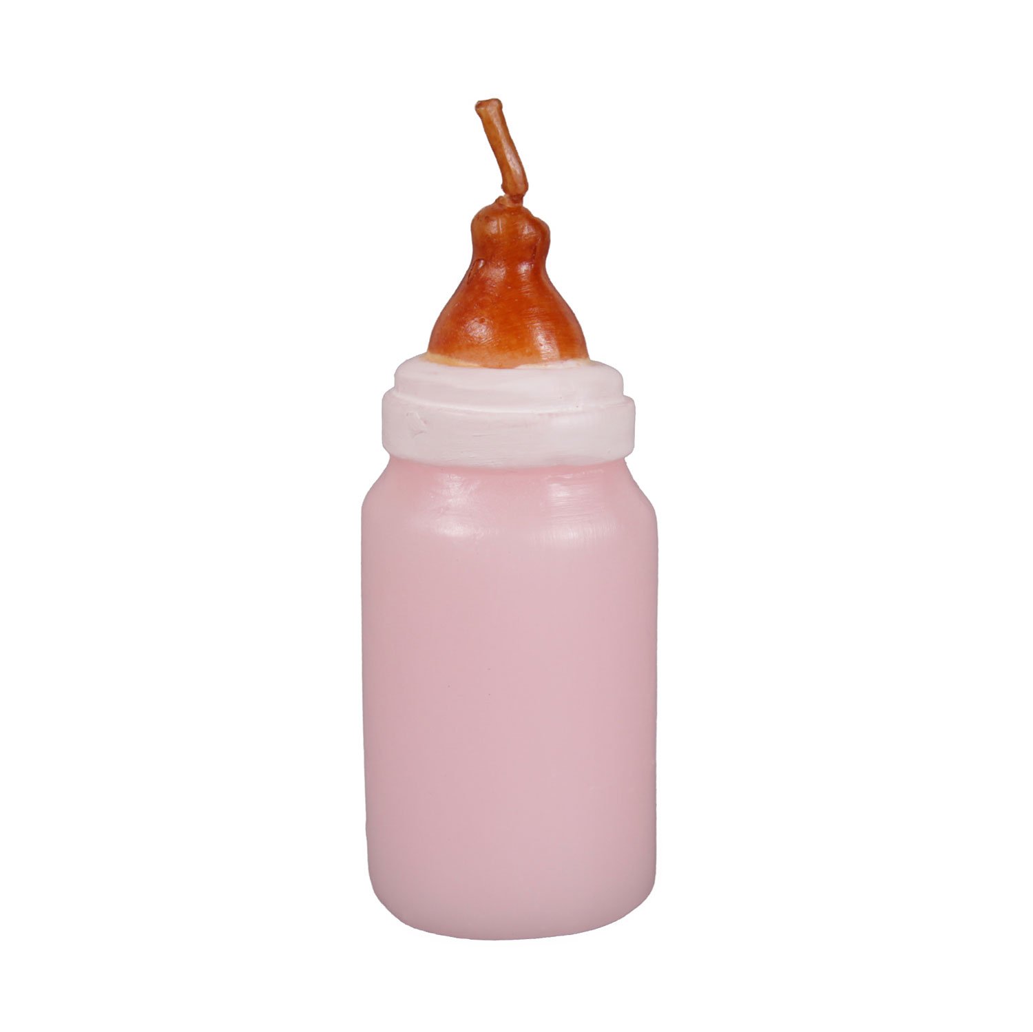 Kerze, Babyflasche, rosé