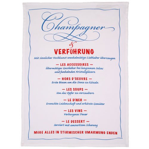 Küchentuch, „Champagner“