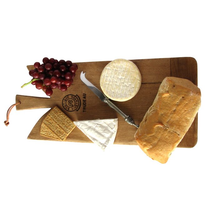Hochwertiges Käsebrett, „Spade“von Benguela, L