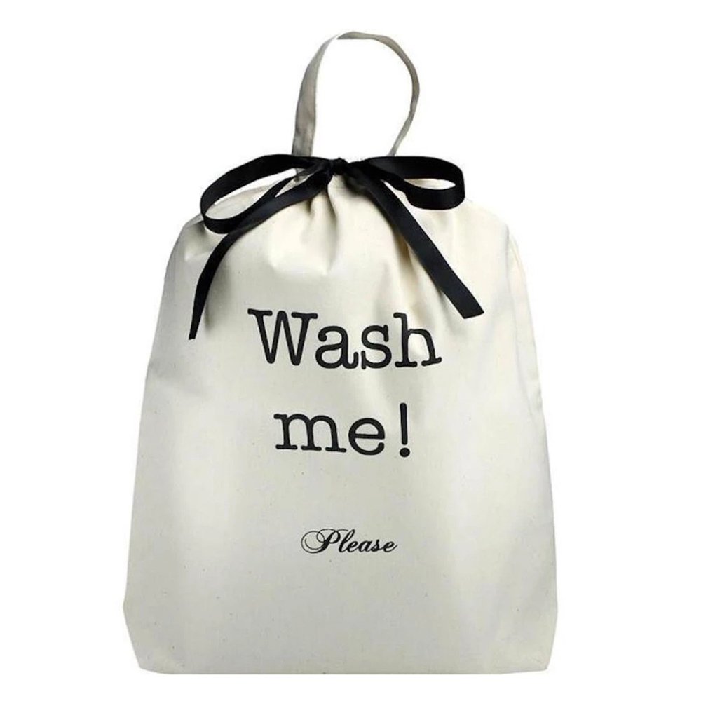 Bag all: „Wash me“ Wäschebeutel