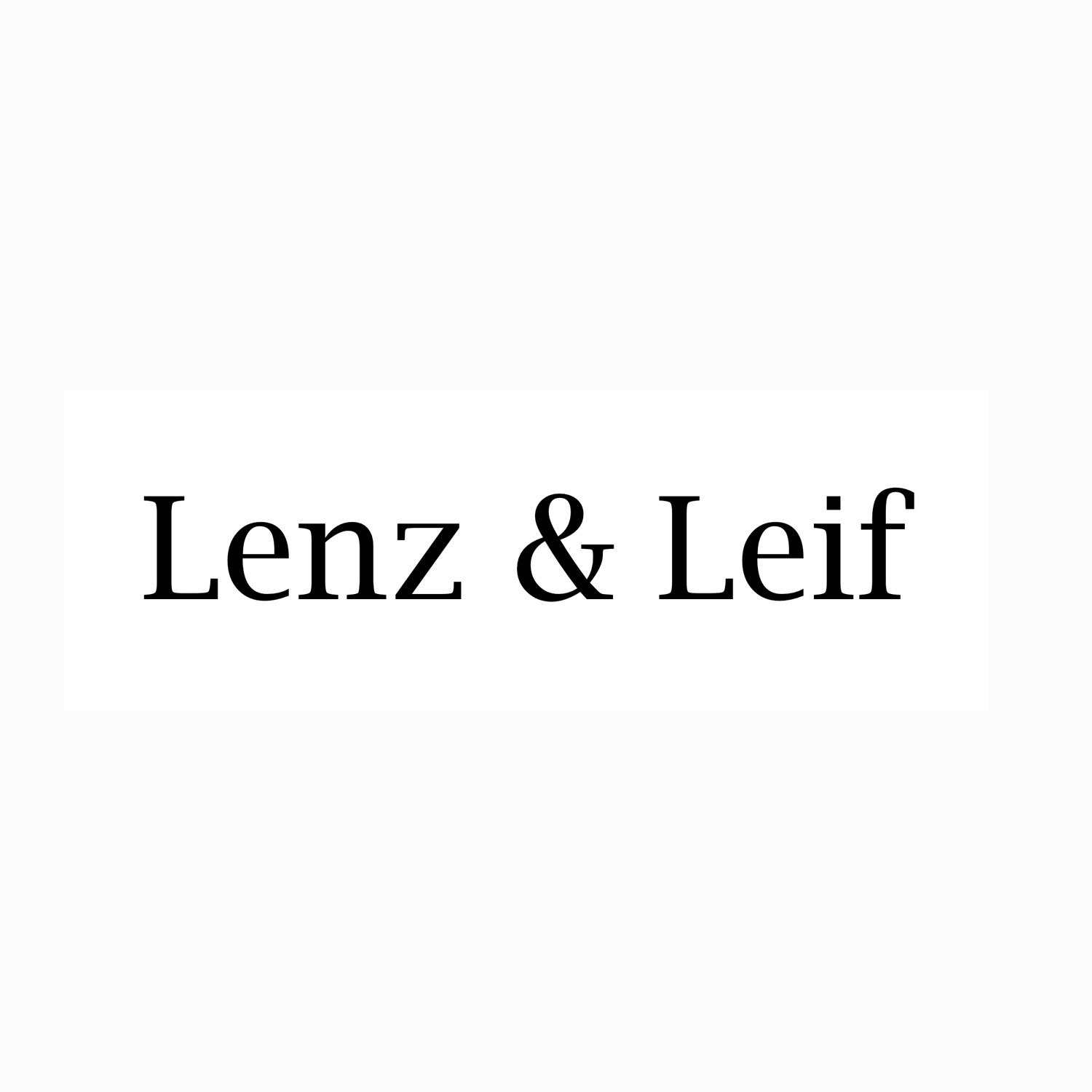 Lenz und Leif