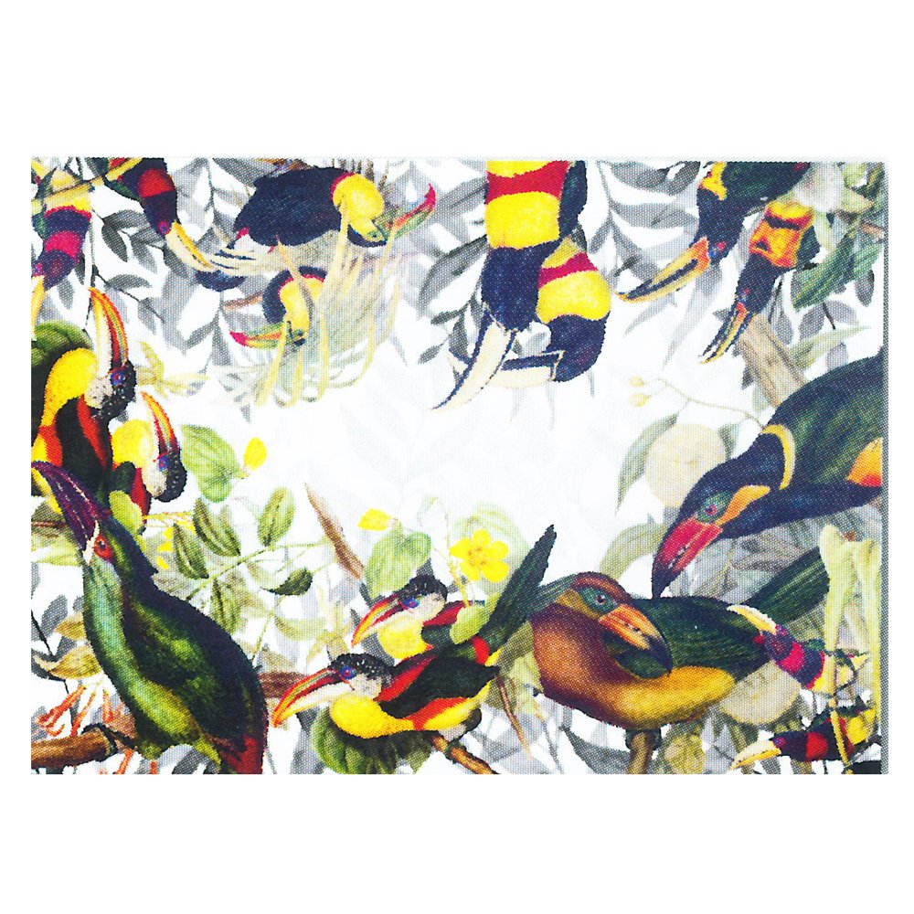 Tischdecke aus Italien, „Toucans“ von Napking, 180×270 cm