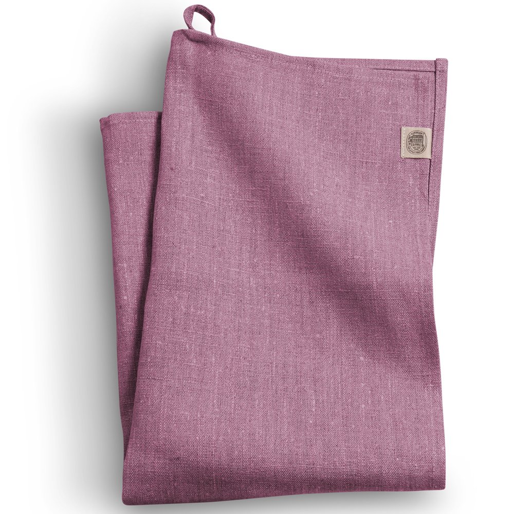 Lovely Linen, Classic, Geschirrtuch aus reinem Leinen, Farbe „Mauve“