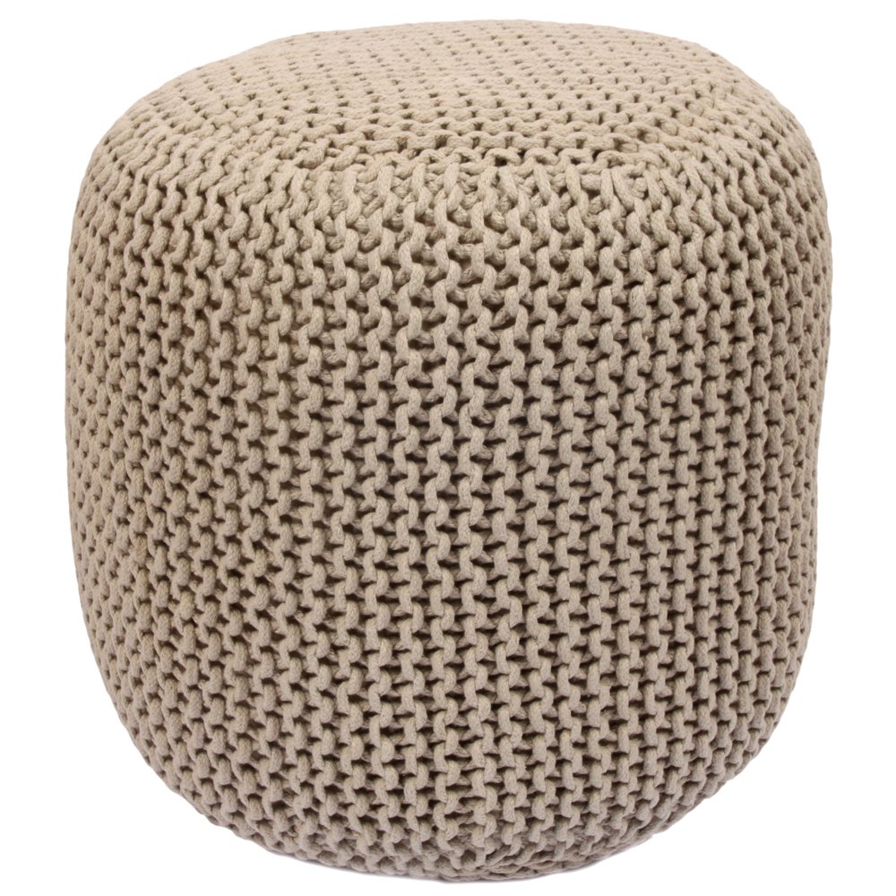 Strickhocker, beige, Peter Dahlenburg