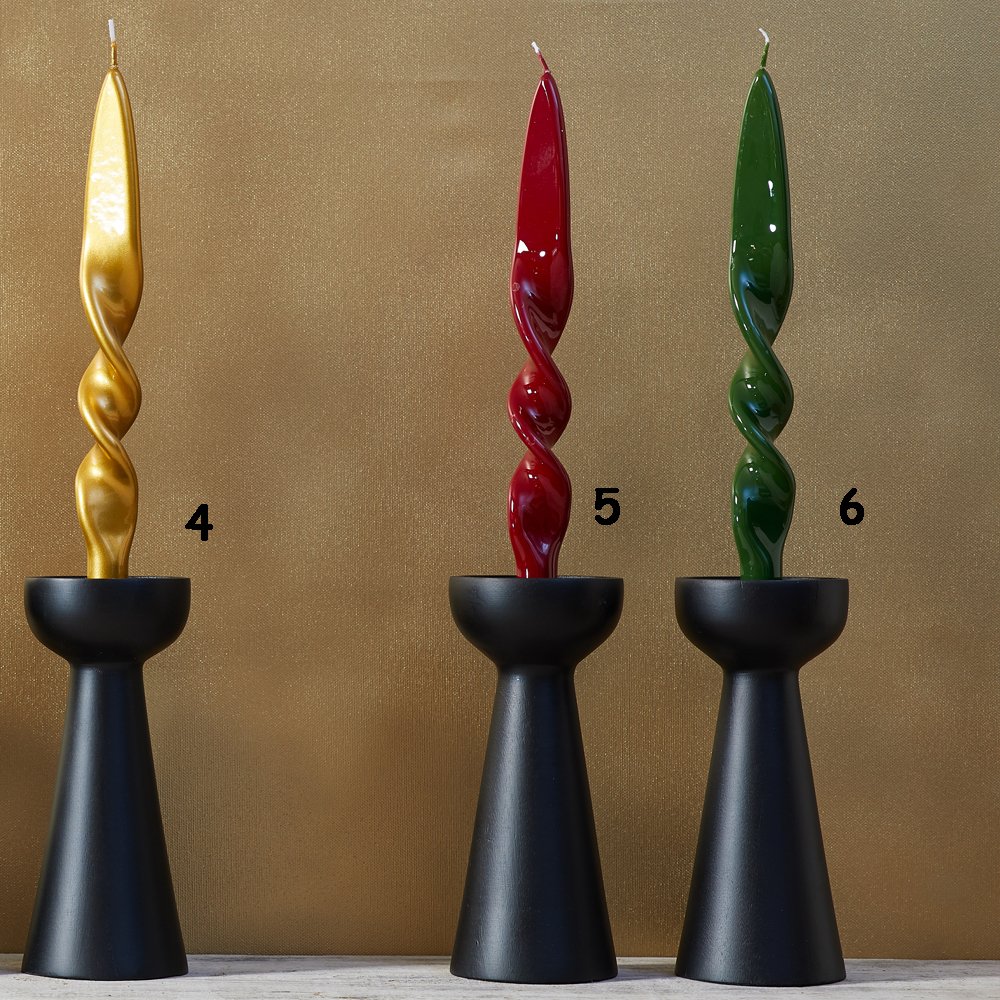 Twisted Candle von Graziani, "gold" 2