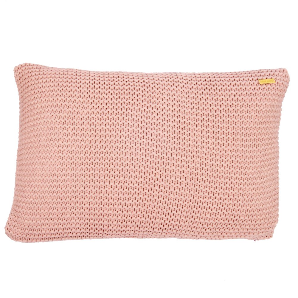 Strickkissenhülle L/L in blush-rosé von Peter Dahlenburg