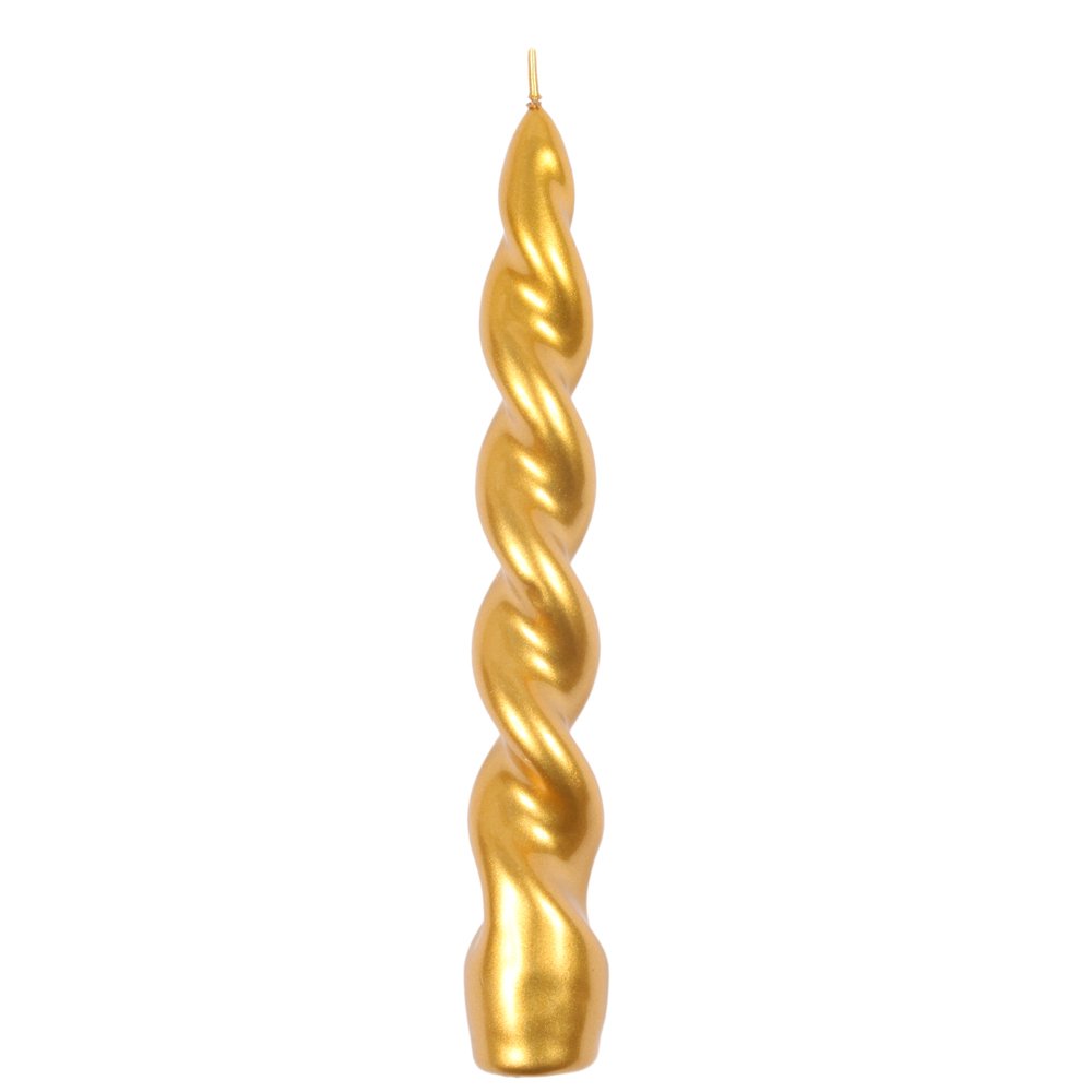Twisted Candle von Graziani, "gold", 20 cm 1
