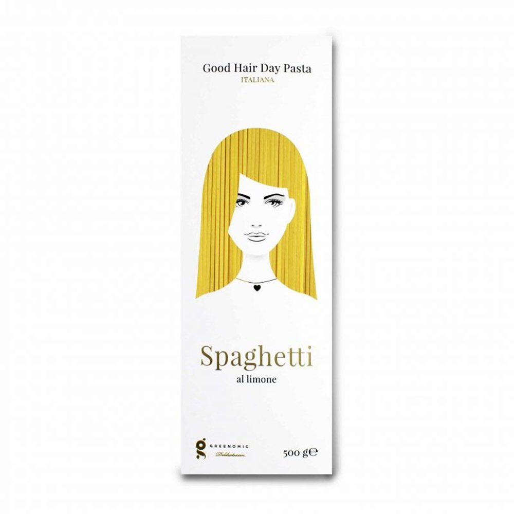 Good Hair Day Pasta Spaghetti al limone, Greenomic 1