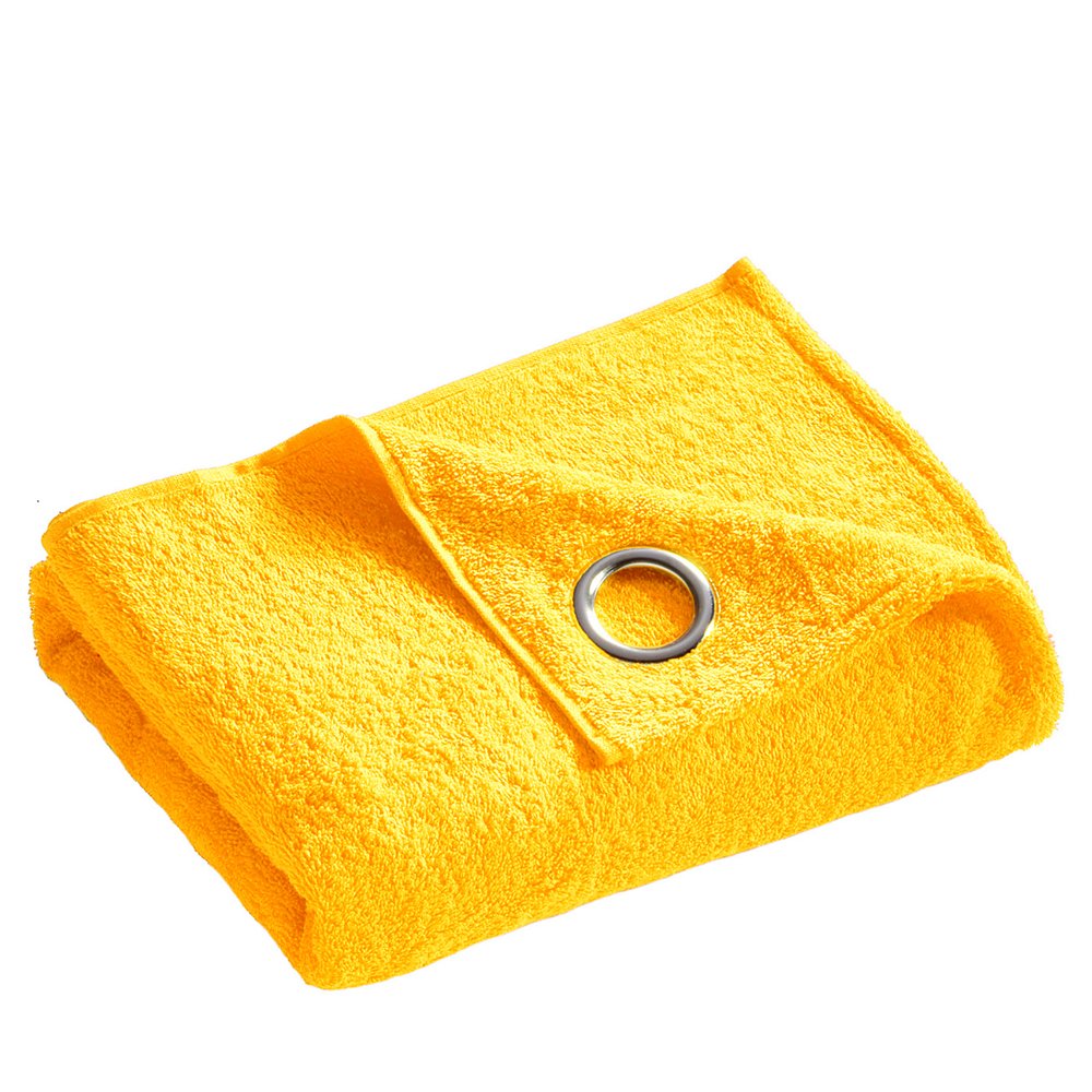 Frottée Tuch „add on towel“von farbenfreunde, sunflower