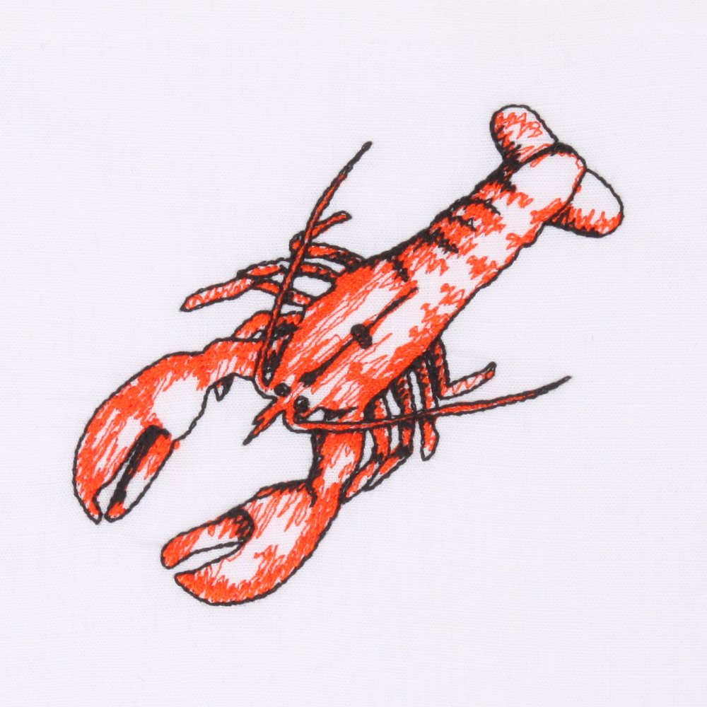 Serviette "Lobster" , schwarz, Vista Portuguese 7