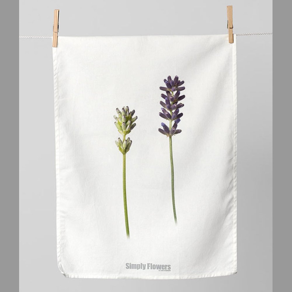 Geschirrtuch „Lavendel“, Simply Flowers by Lone Stokholm
