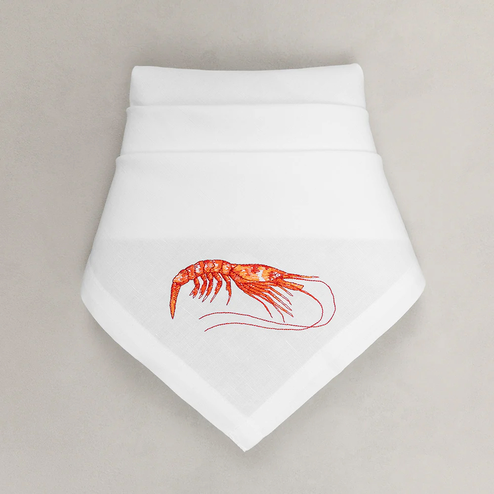 Serviette Garnele