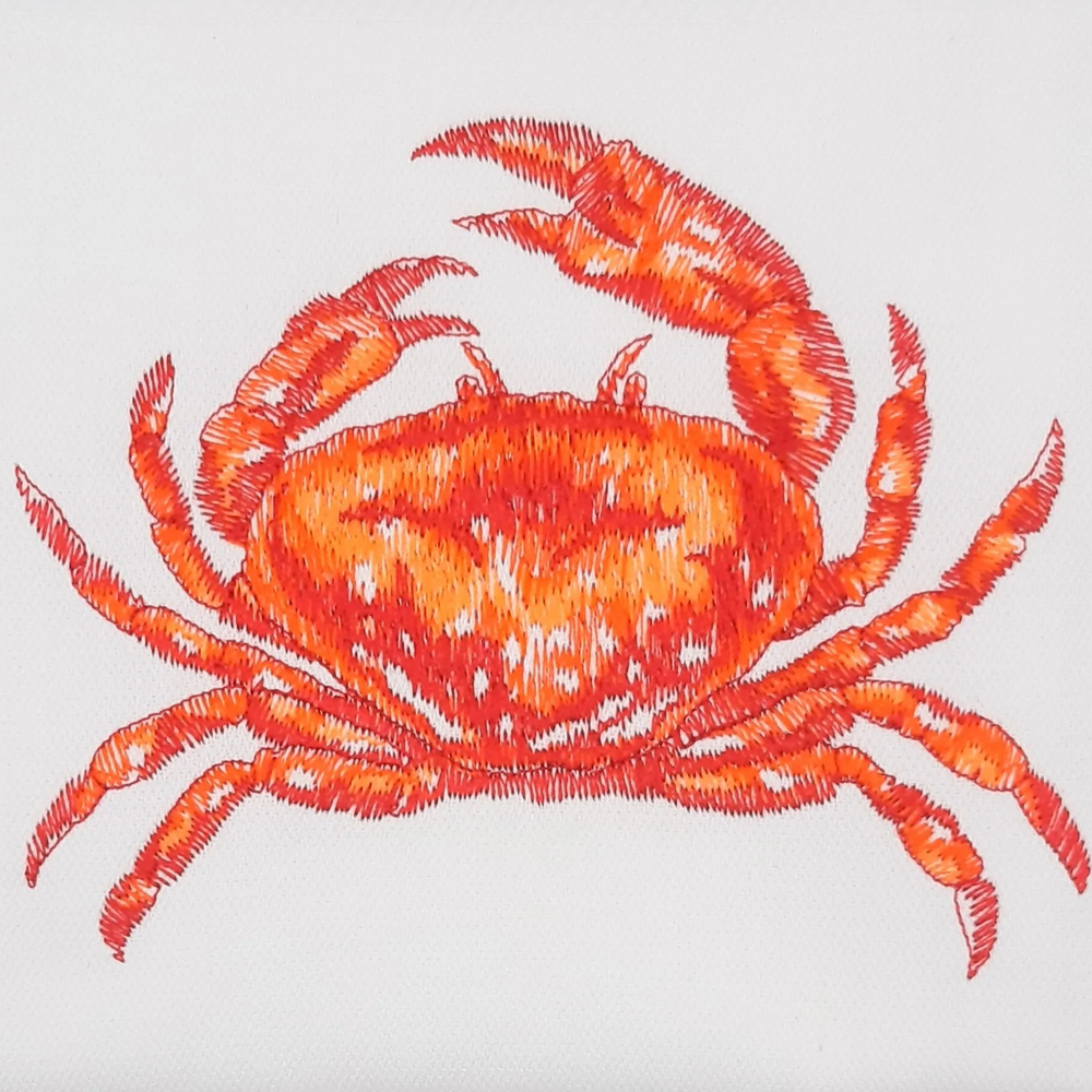 Geschirrtuch "Crab" , weiß, Vista Portuguese 2