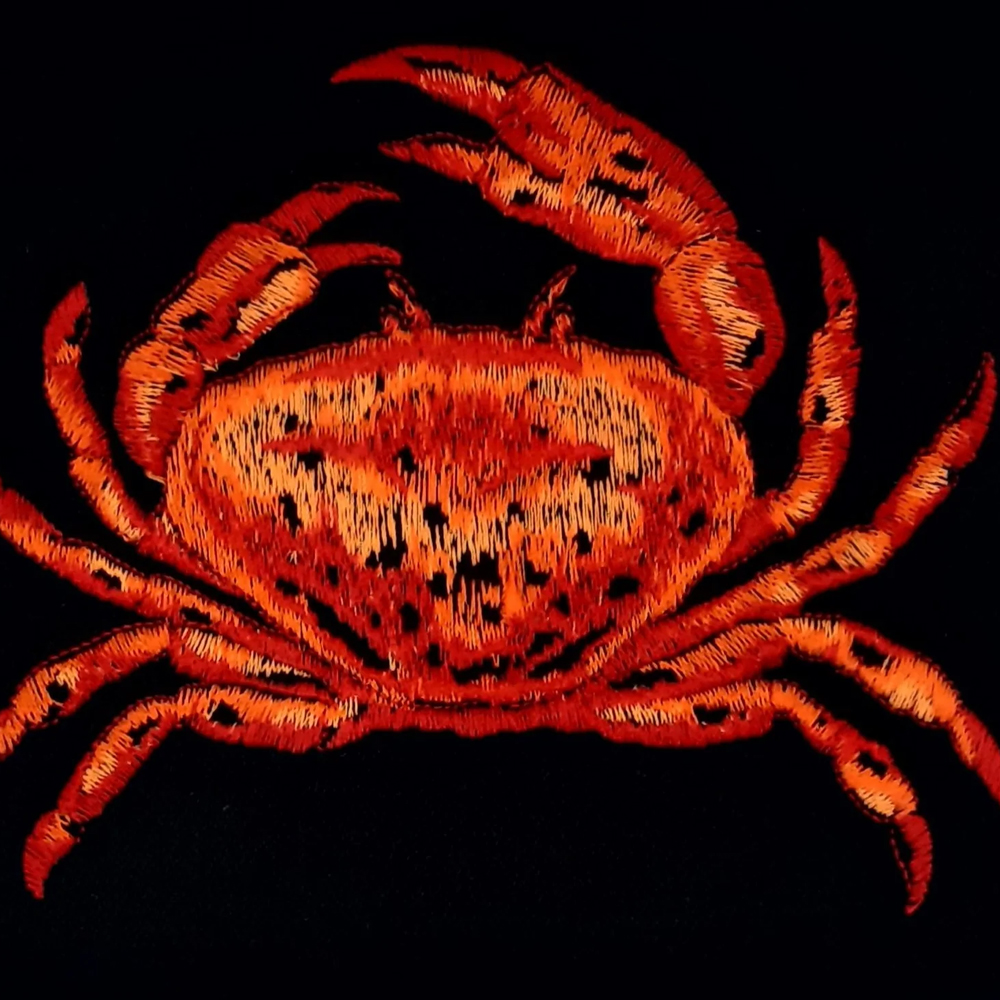 Serviette "Crab" , schwarz, Vista Portuguese 2