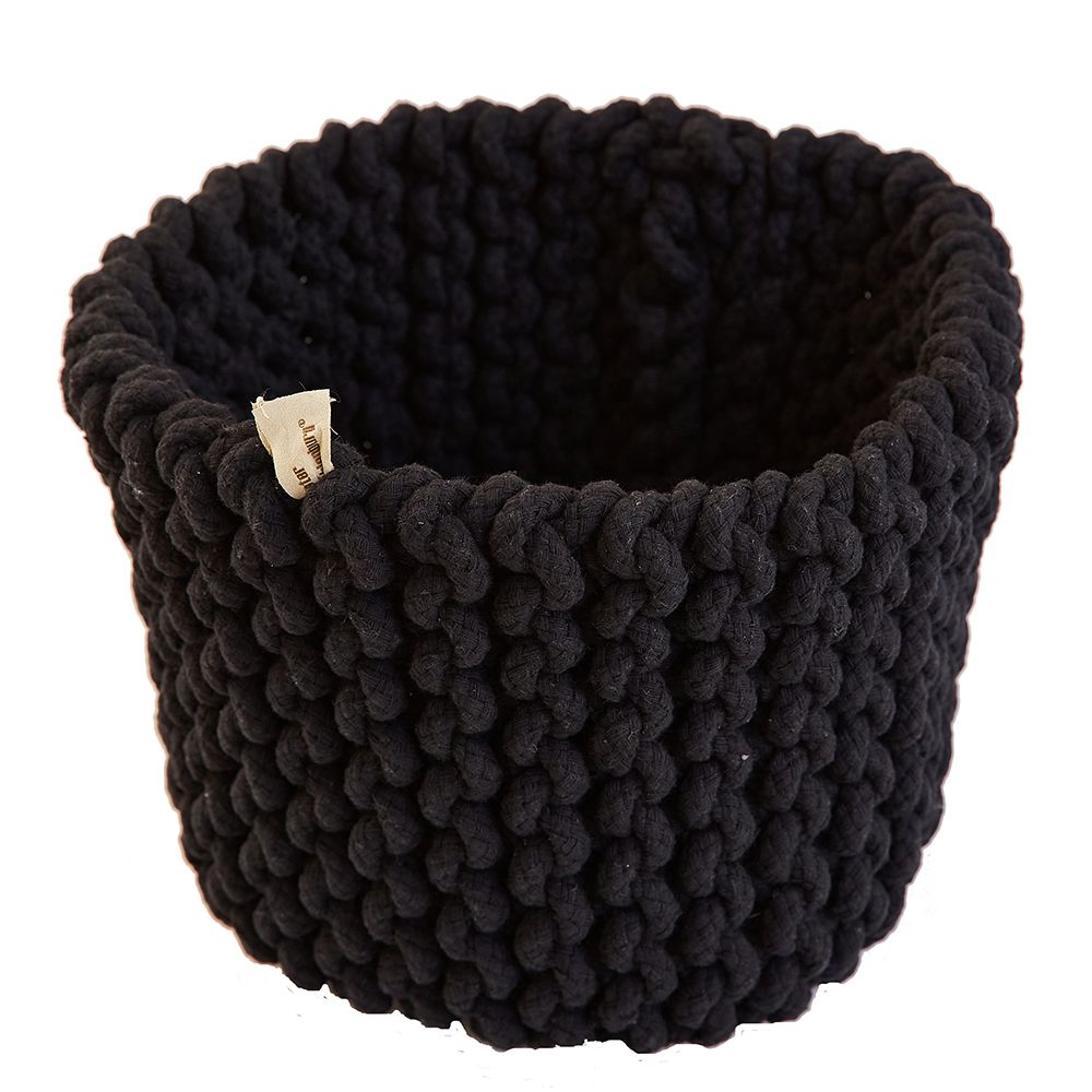 Strickkorb, Peter Dahlenburg, schwarz, S