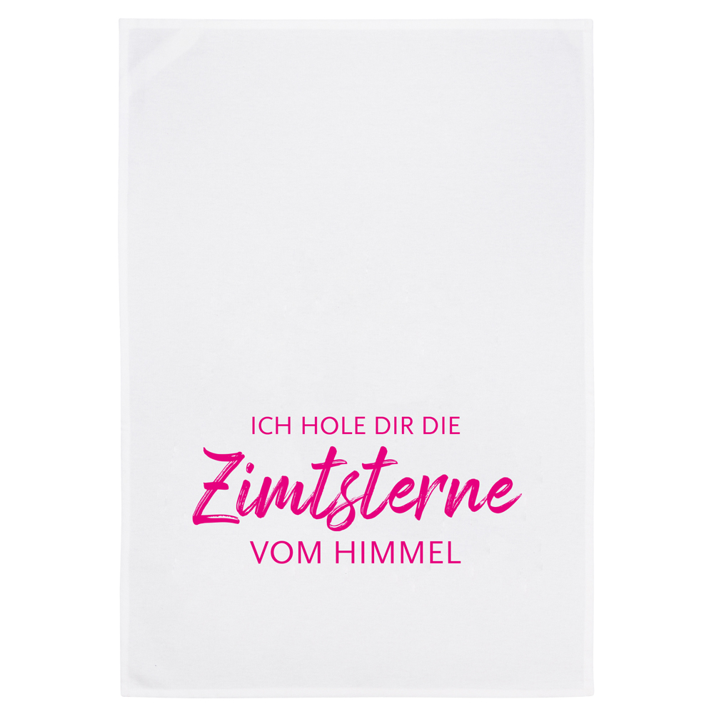 Geschirrtuch „Ich hole Dir die Zimtsterne vom Himmel“, 17;30