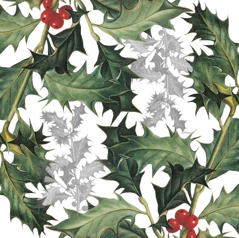 Tischdecke / Mitteldecke, „Ilex „, 110×110 cm, The Napking