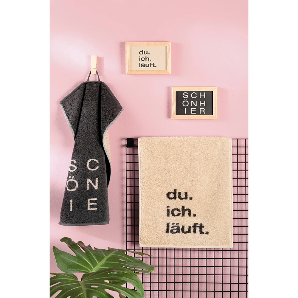 Cawö Gästetuch Postcard Edition "schön hier" – Bild 3