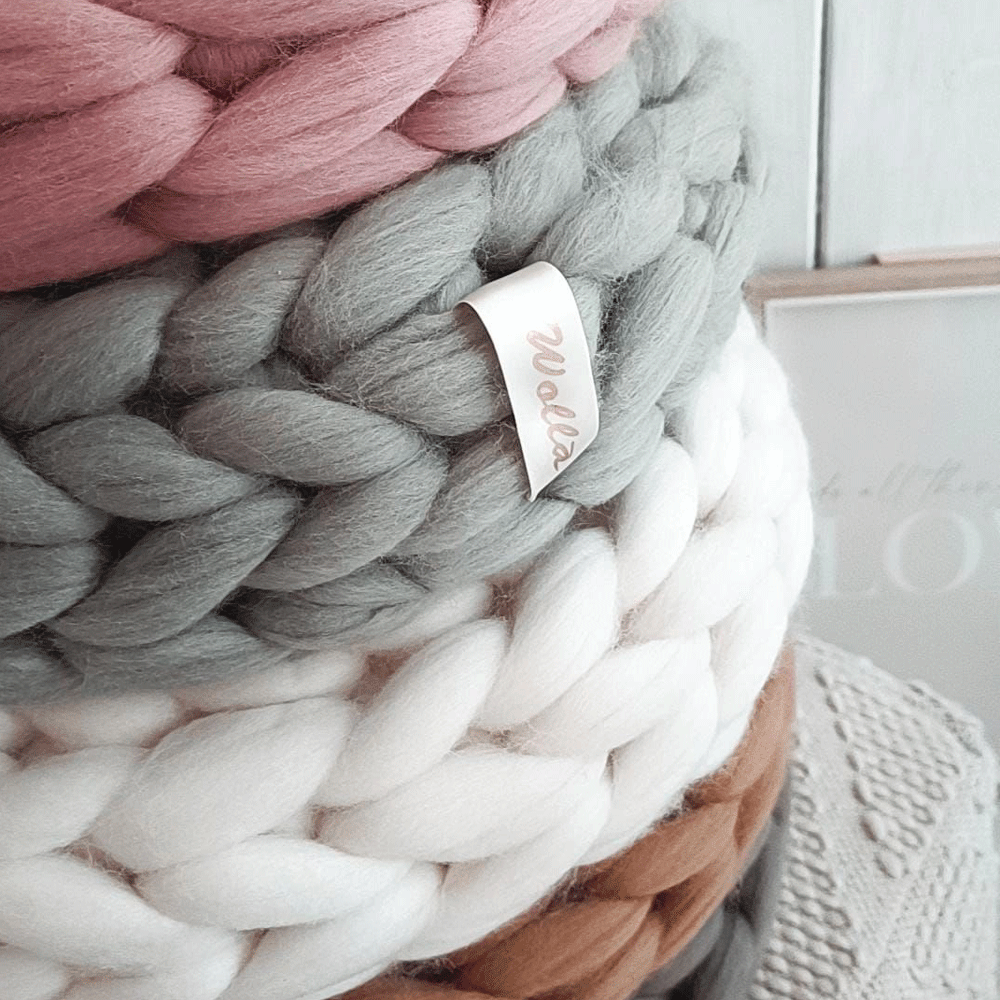 Dekokranz Standart, reine Merinowolle, viele Farben – Bild 3