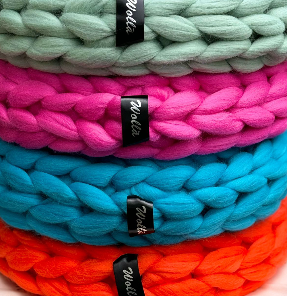 Dekokranz Standart, reine Merinowolle, viele Farben – Bild 8