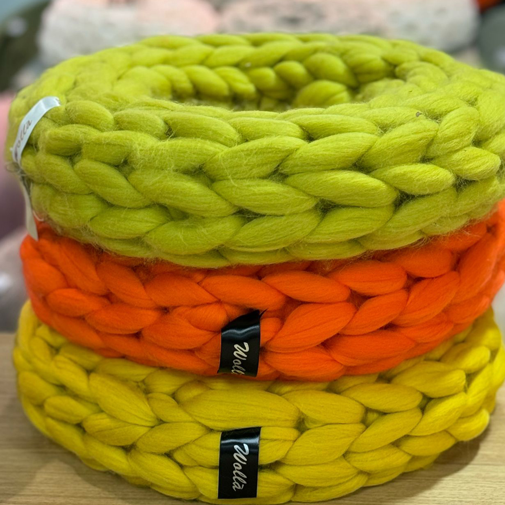 Dekokranz Standart, reine Merinowolle, viele Farben – Bild 7