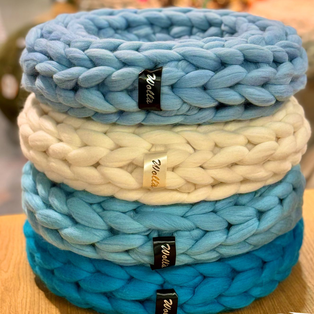 Dekokranz Standart, reine Merinowolle, viele Farben – Bild 6